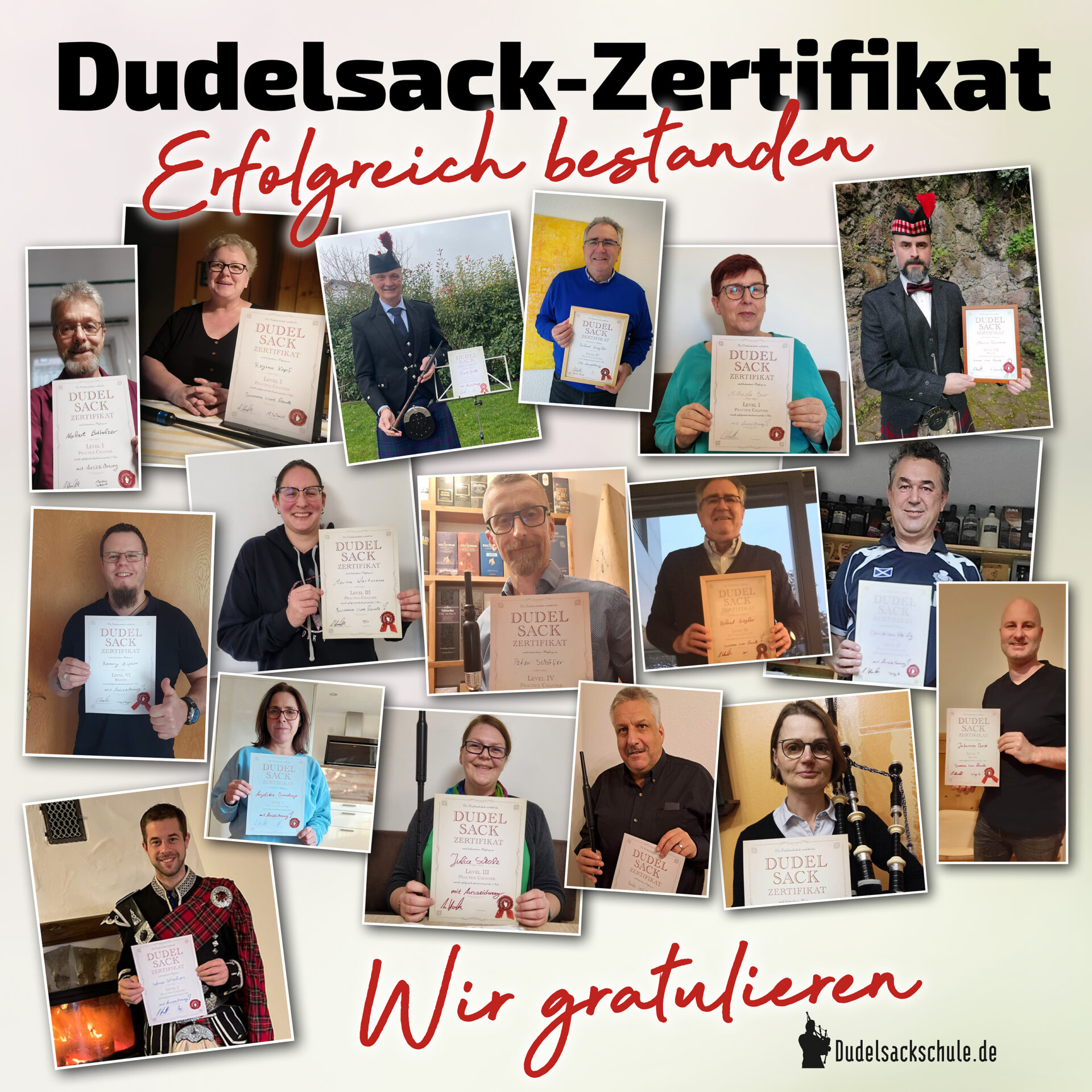Dudelsack-Zertifikat
