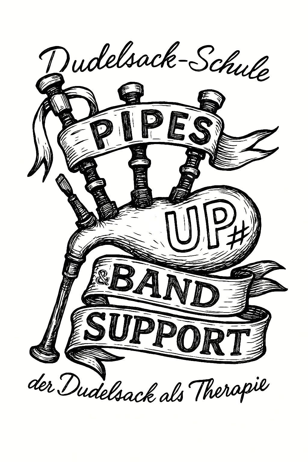 Dudelsackspieler-Dudelsackunterricht