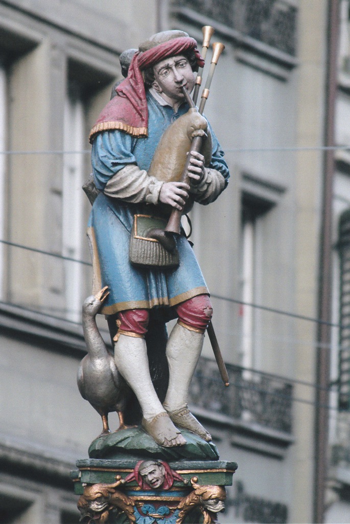 Dudelsackspieler-Dudelsackunterricht